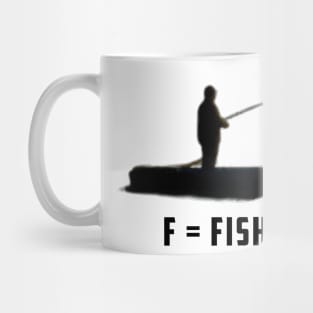 F for Fishing Mug